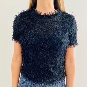 Fringe Black Top